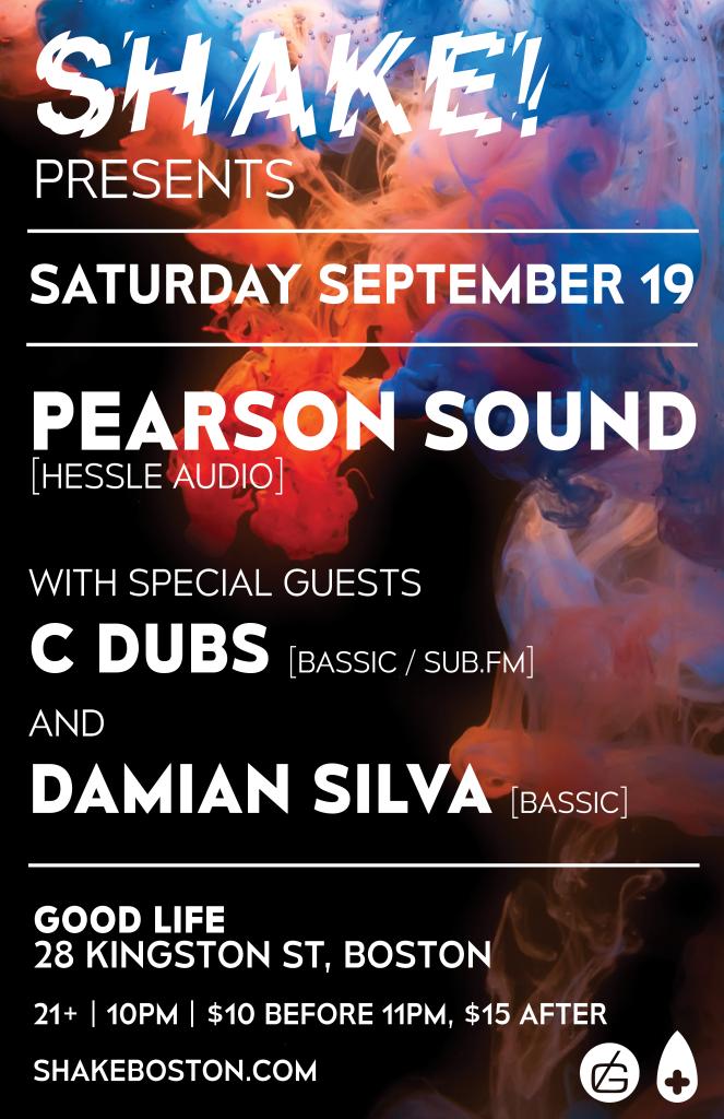 Pearson Sound, C Dubs, Damian Silva - September 19