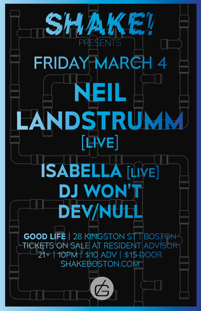 Neil Landstrumm - Large Poster